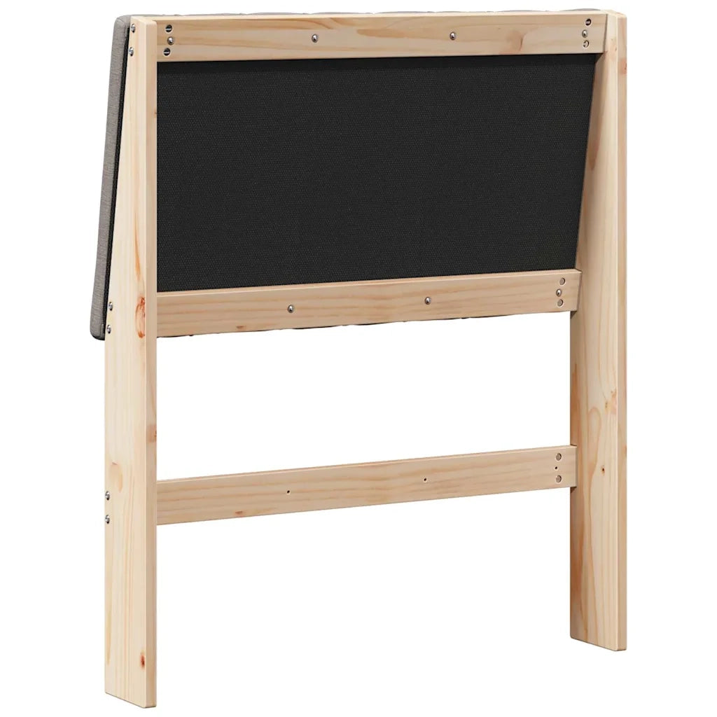 Testiera | Testata imbottita Talpa 75 cm Pino massello