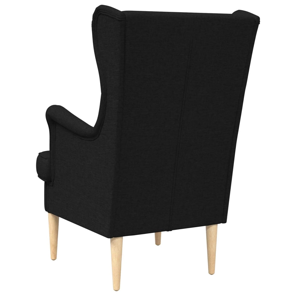 Poltrona | Sedia Relax Nero Tessuto
