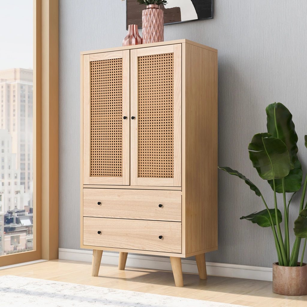 Credenza Soggiorno con Ante e Cassetti ¨C Xylo ¨C Bianco, 60 cm