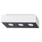 Lampada da soffitto MONO 3 bianco