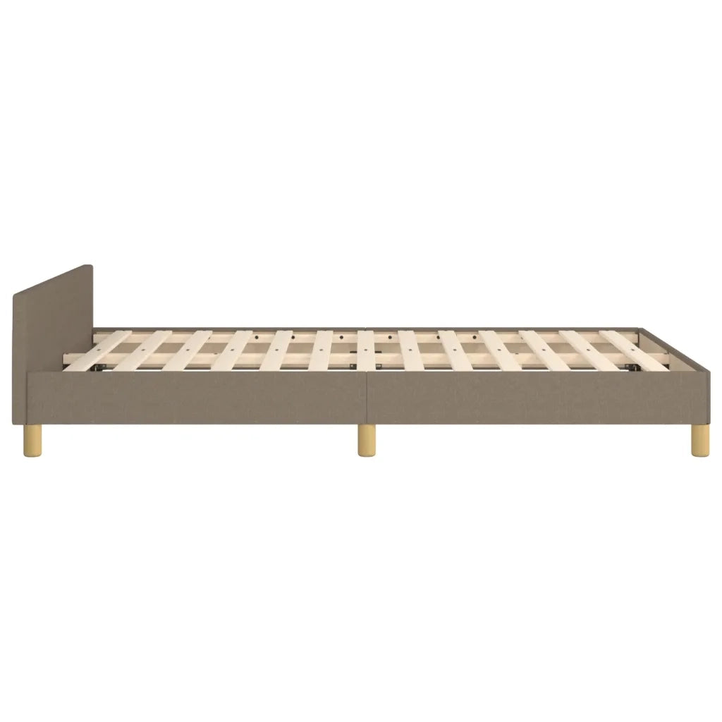Giroletto senza Materasso Tortora 120x200 cm Tessuto 3125288