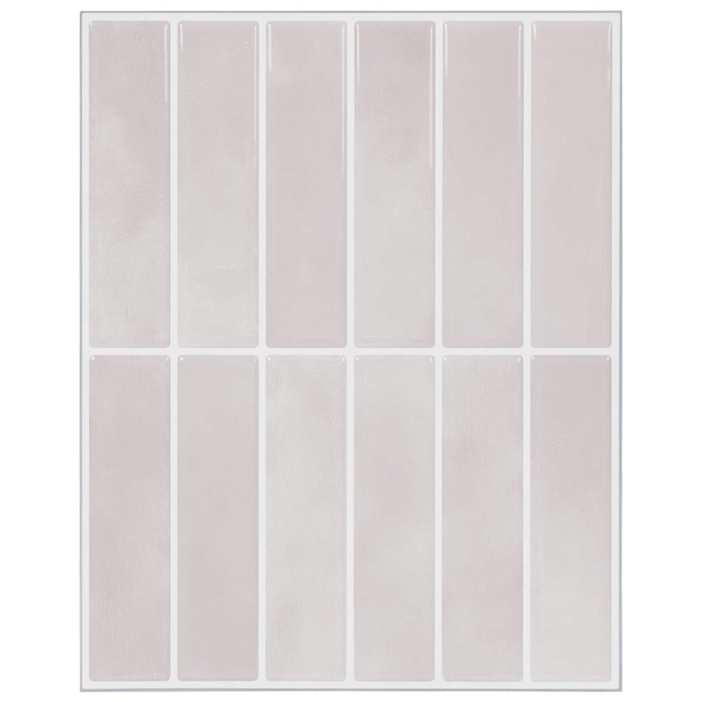 Piastrella Rettangolare 10 pcs Beige 29 x 23 x 0,08 cm 42046171
