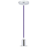 Coppa di metallo cromata Pendente Purple