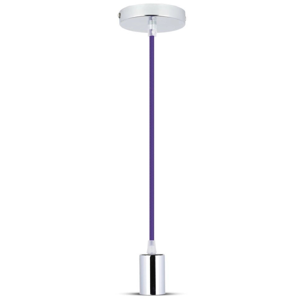 Coppa di metallo cromata Pendente Purple