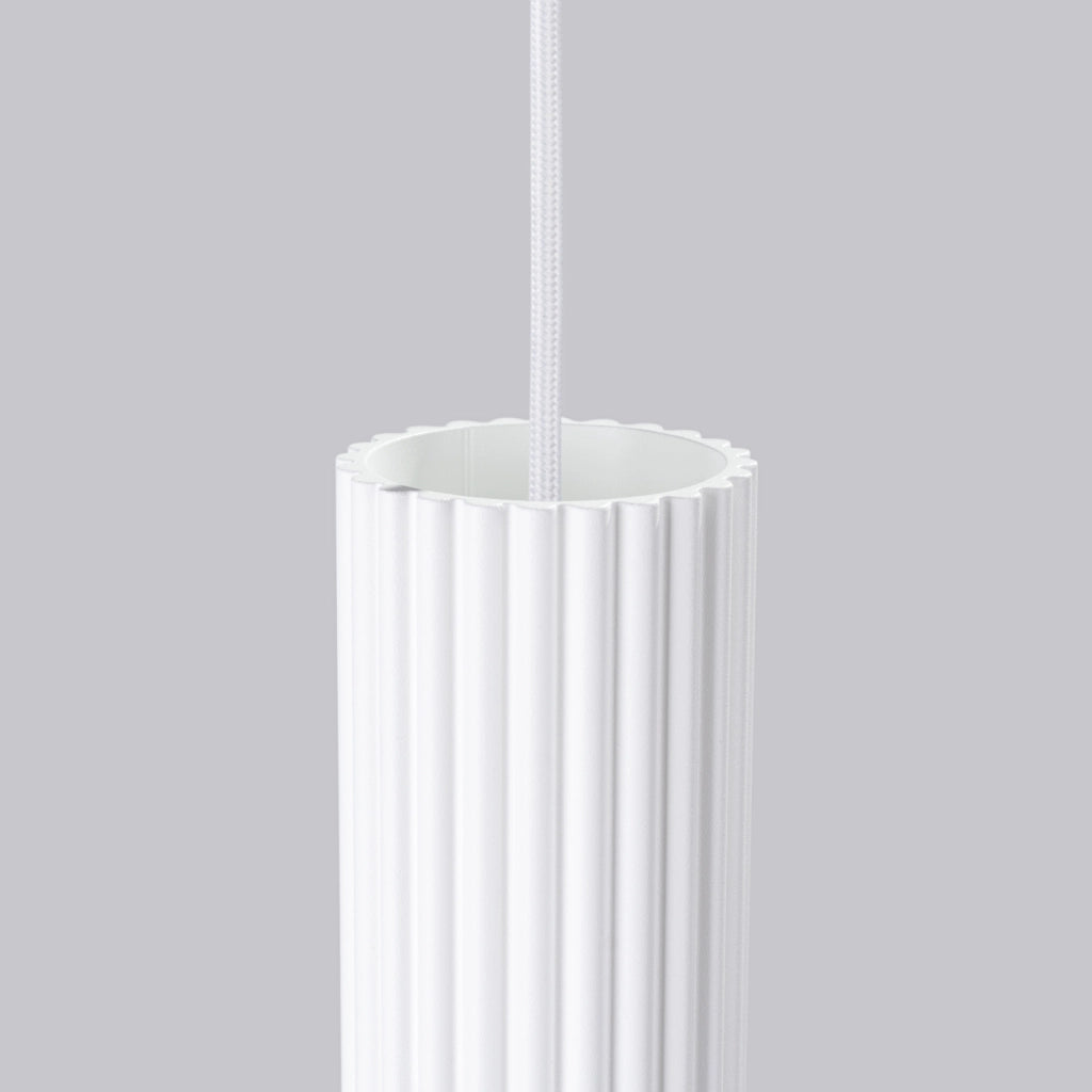 Lampada a sospensione KARBON 3L bianco