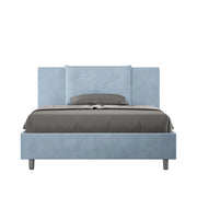 Letto Matrimoniale Extra Large 200x200 cm Senza Rete Appia Azzurro