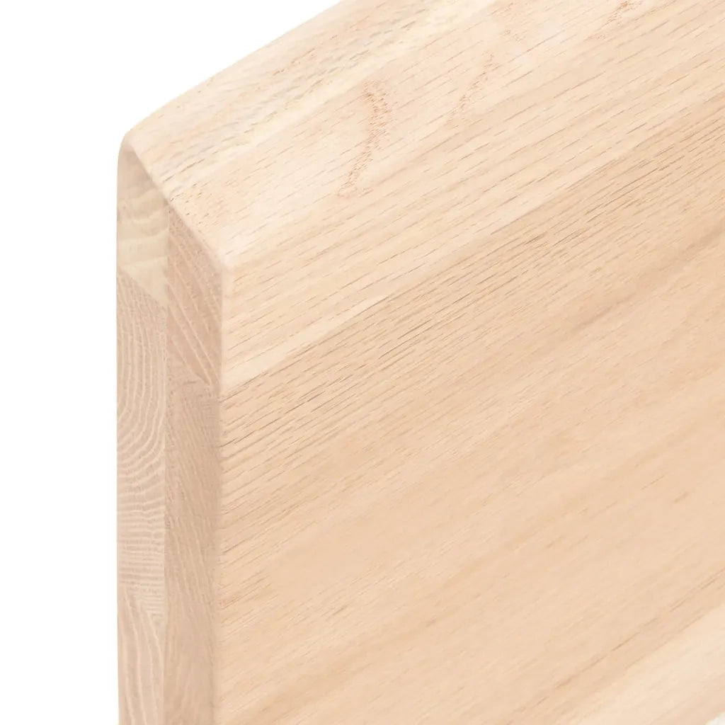 Mensole Parete | Scaffale a Parete | Ripiano a Parete 40x10x4 cm Legno Massello Rovere Non Trattato