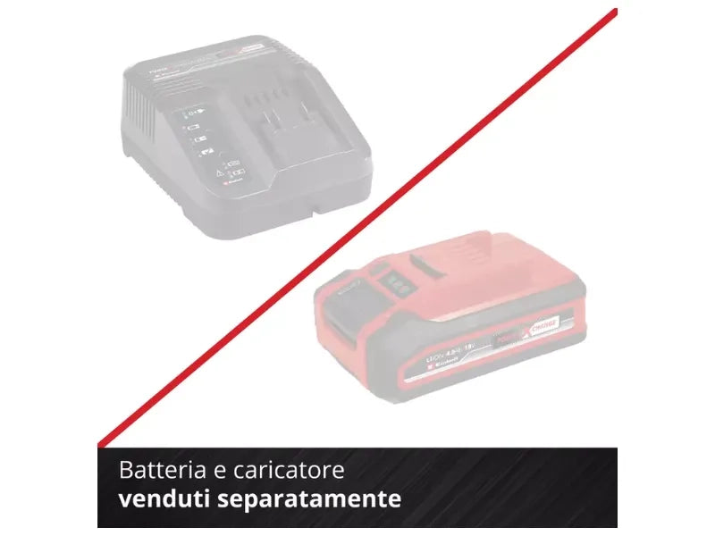 Aspirapolvere solidi e liquidi Einhell TE-VC 18/10 Li-Solo 10L 18V senza filo