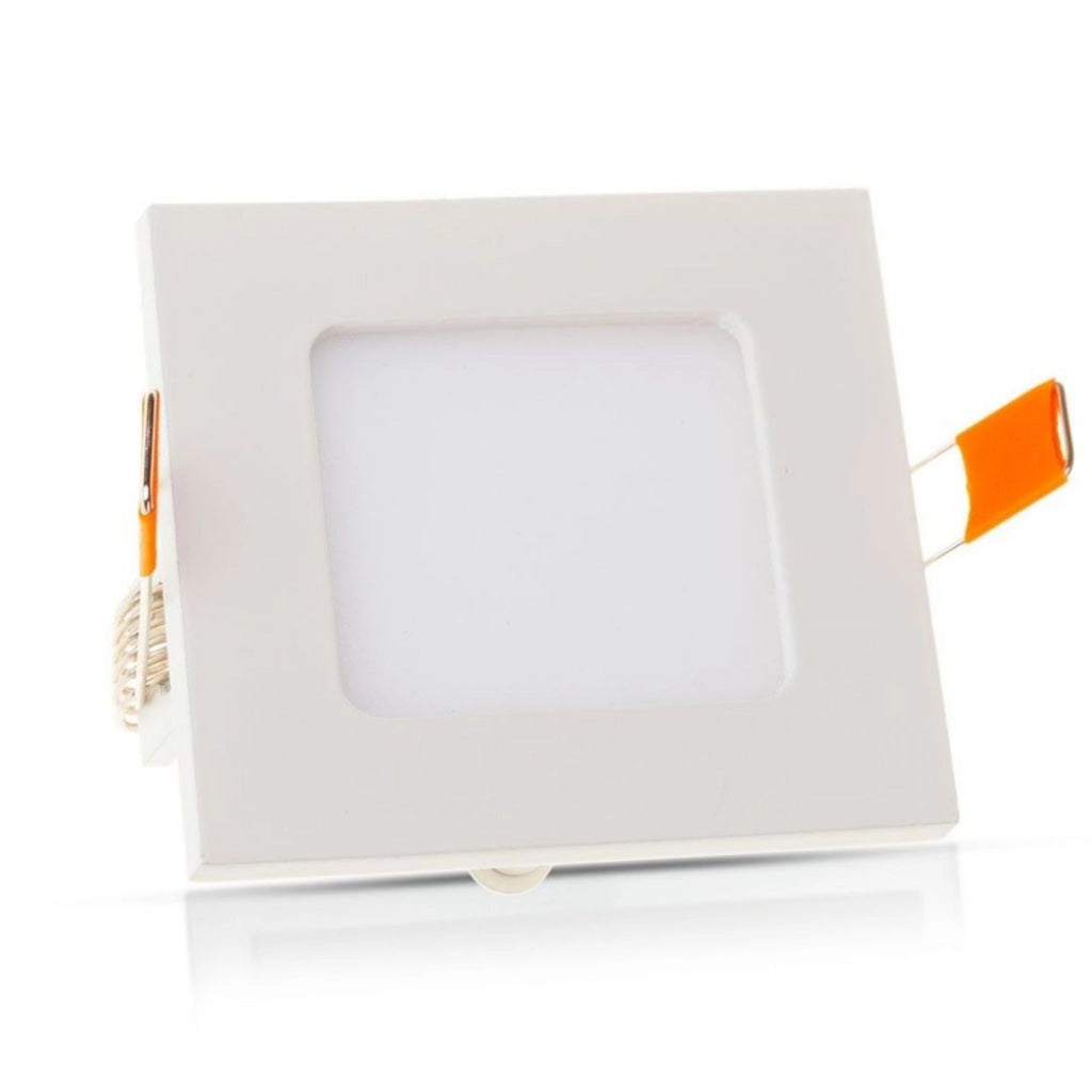 Faretto Pannello Led Da Incasso Quadrato 6W Bianco Caldo 120x120mm SKU-4863