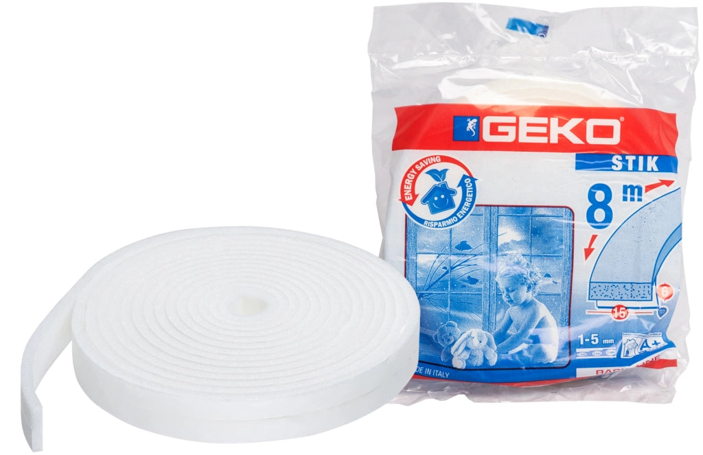 PARAFREDDO IN SPUGNA GEKO bianco  mm. 30 x mt. 4
