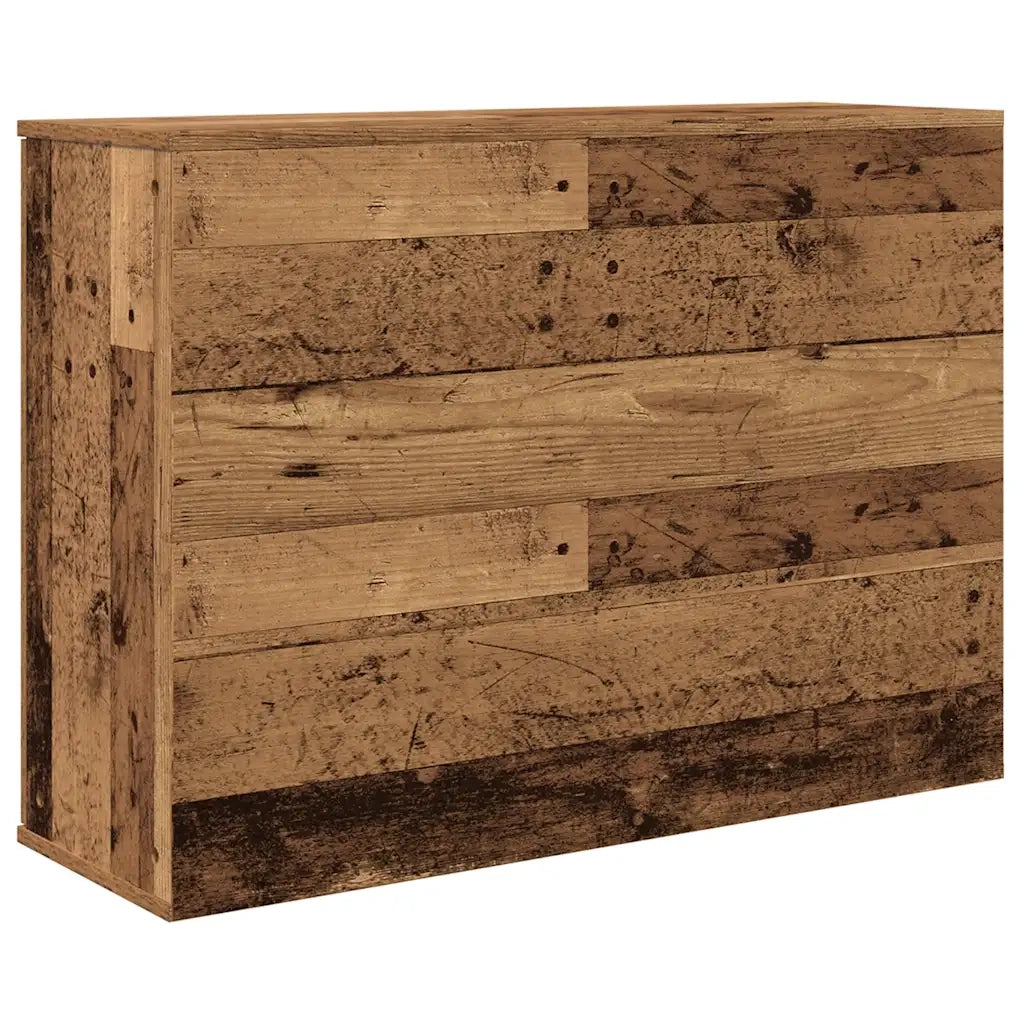Credenza | Madia | Buffet da pranzo | Armadio da pranzo Legno Antico 90x29,5x65 cm in Legno Multistrato