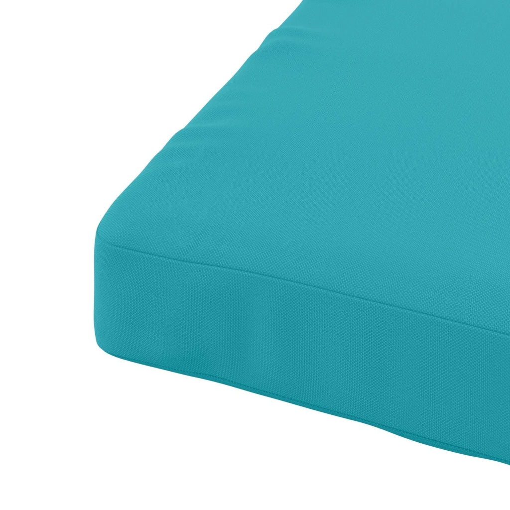 Cuscini per Seduta SOEST 4 pz 100% Poliestere Turchese 944496