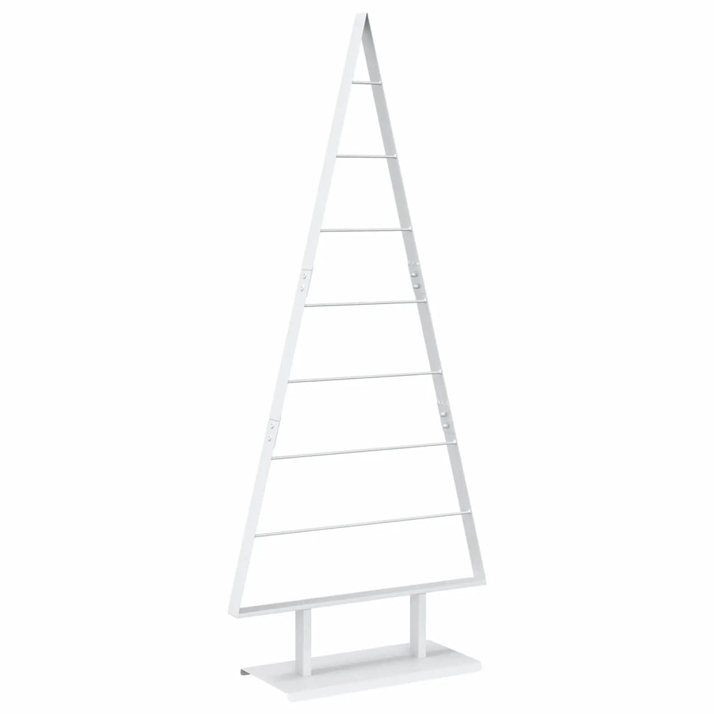 Albero di Natale in metallo KUOPIO 150 cm Acciaio Bianco 42053843