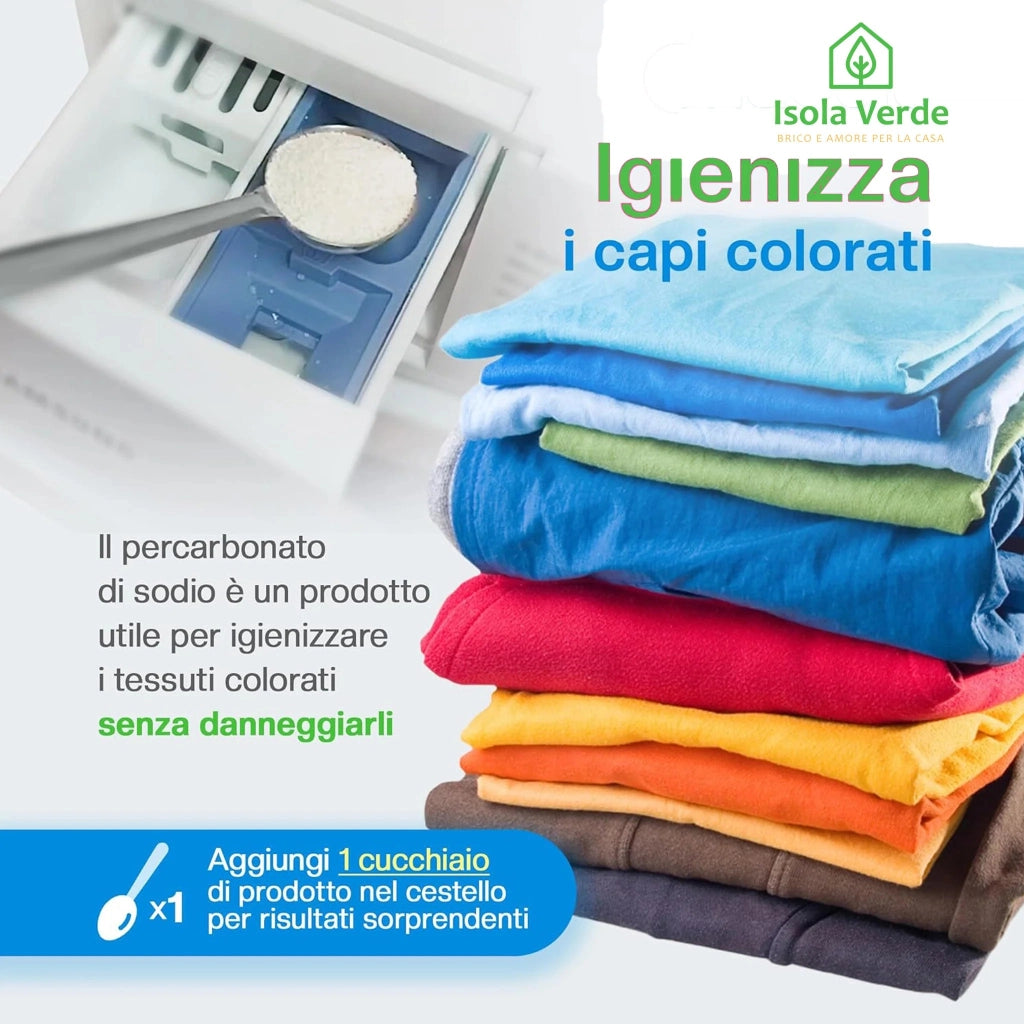 Percarbonato di Sodio Marten 1kg Igienizzante Ecologico