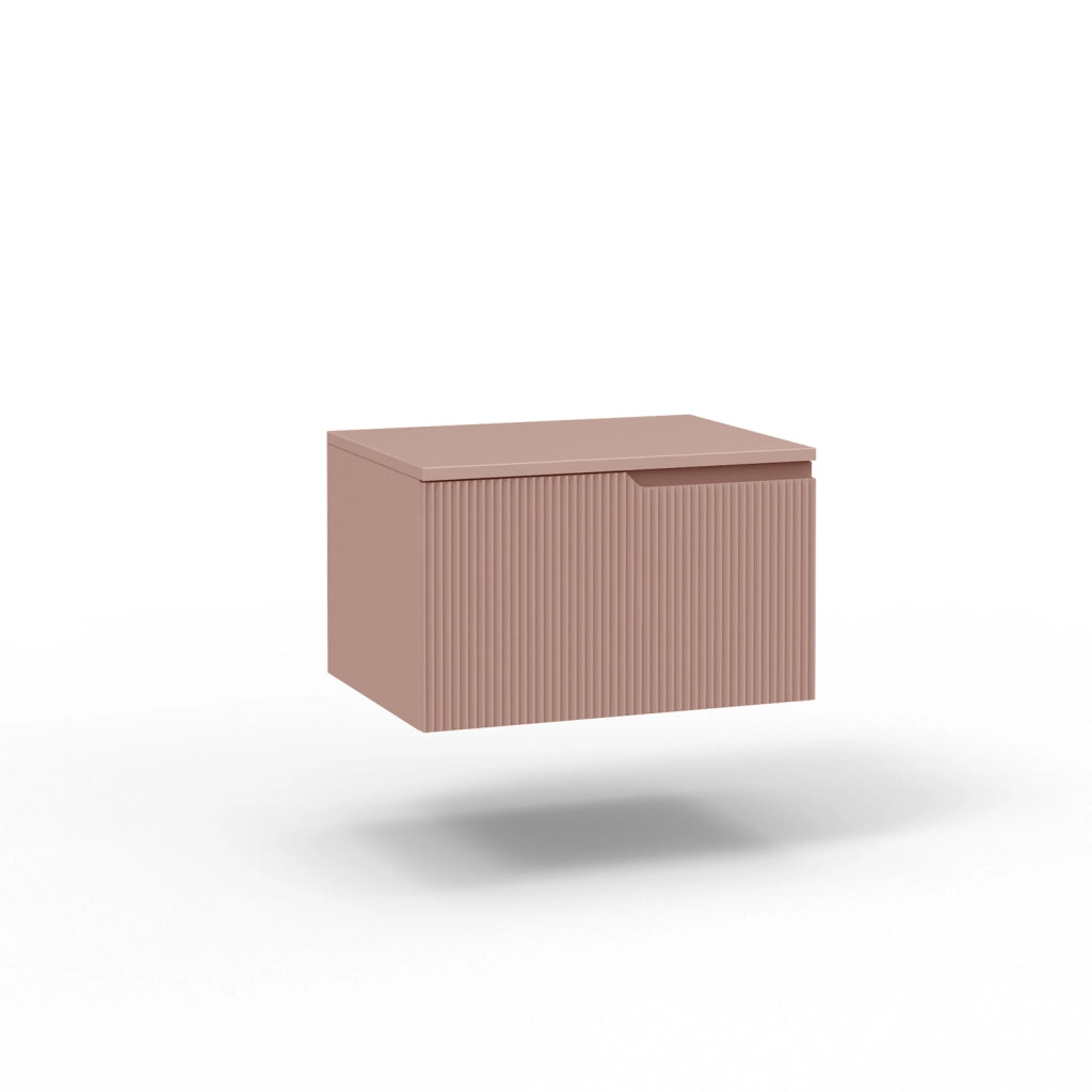 Base con top 1 cestone VENERE rosa cipria