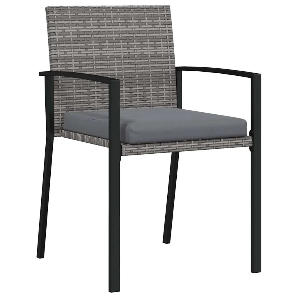 Set da Pranzo per Giardino 5 pz Grigio 3379241