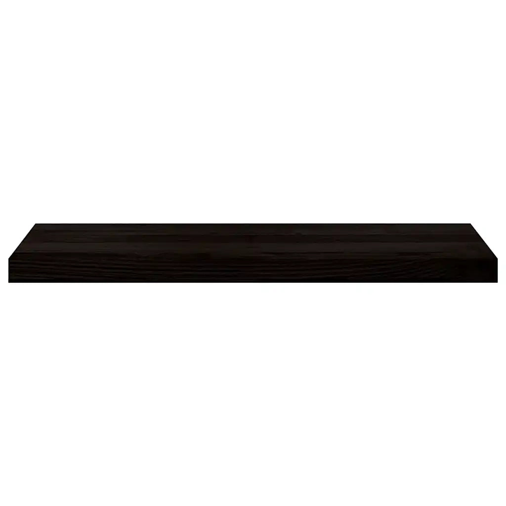 Gradini 2 pz | Tappetini per scale autoadesivi Marrone Scuro 80x30x2 cm Legno Massello Rovere