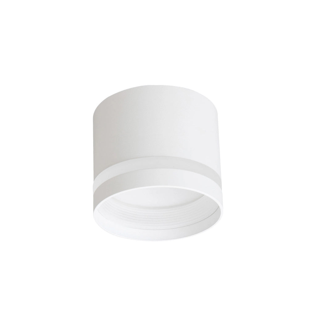 Spot soffitto superficie tondo Ø8,2 bianco GX53 7W Light Prestige