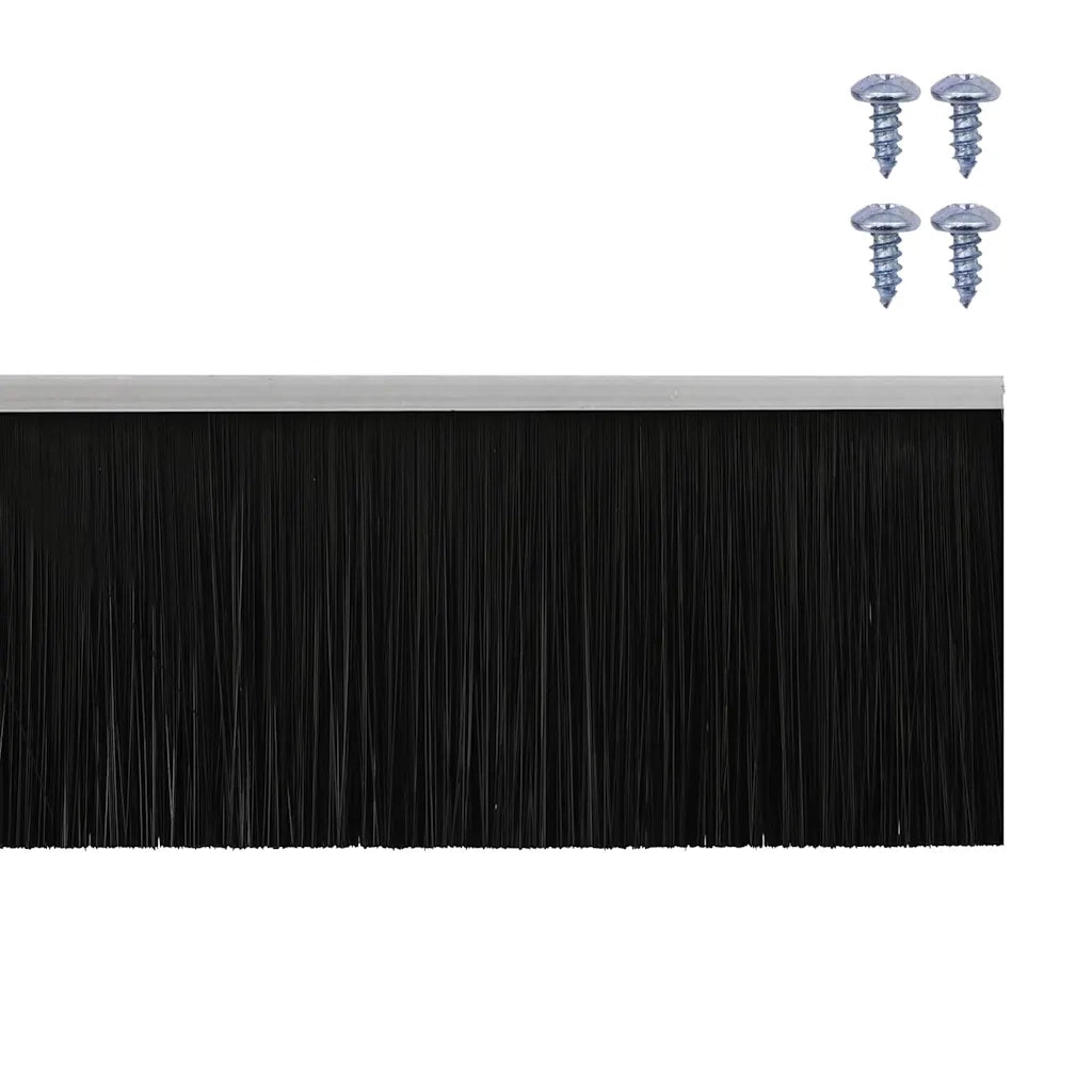 Spazzole per porte a vite 6 pz Argento 100 cm CFW1947548