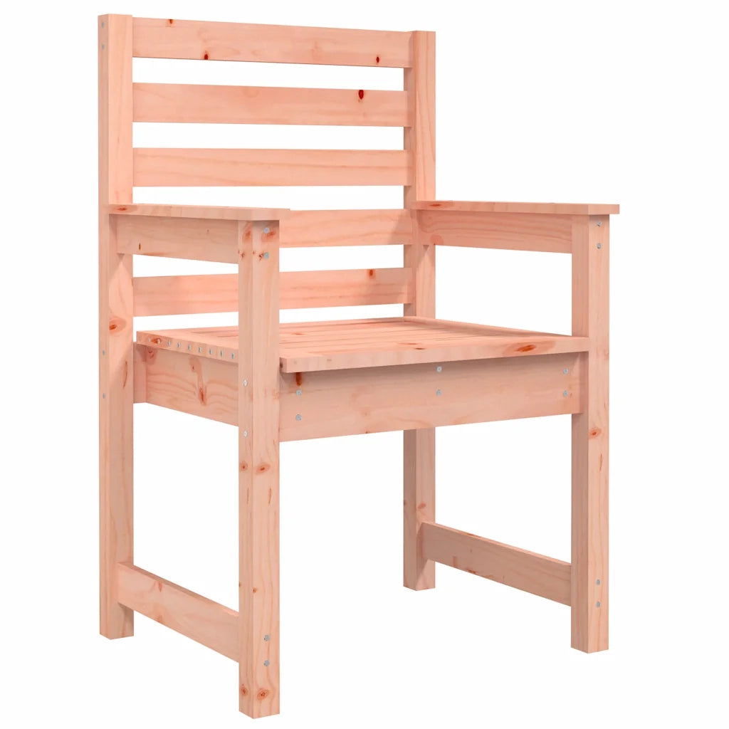 Sedie da Giardino 2pz 60x48x91 cm Legno Massello di Douglas 824058