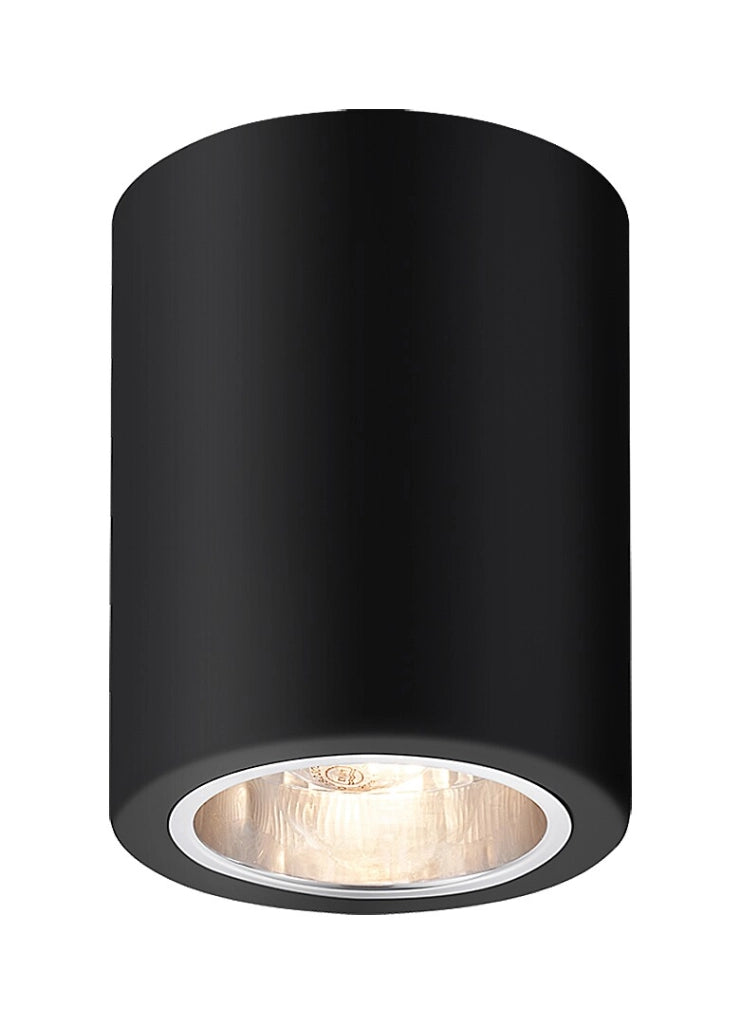 Spot soffitto esterno nero opaco E27 25W Kobald Rabalux