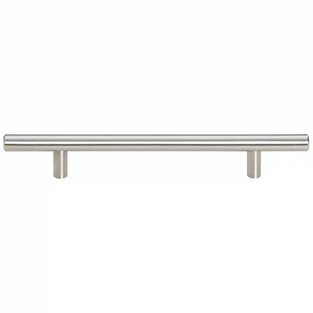 Poignées d'armoire 10 pcs argenté entraxe 160 mm longueur totale 224 mm acier inoxydable