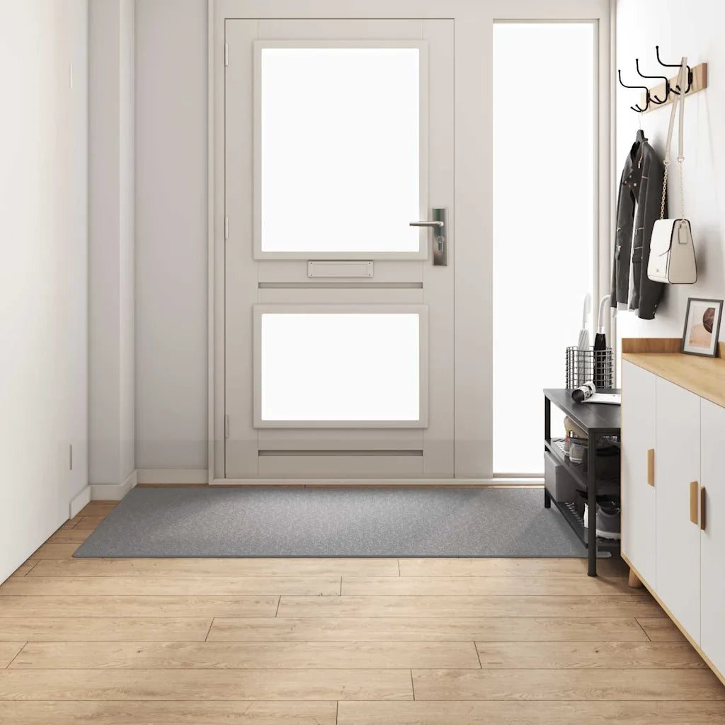 Runner in Moquette | Runner Tappeto Grigio chiaro 100 x 200 cm