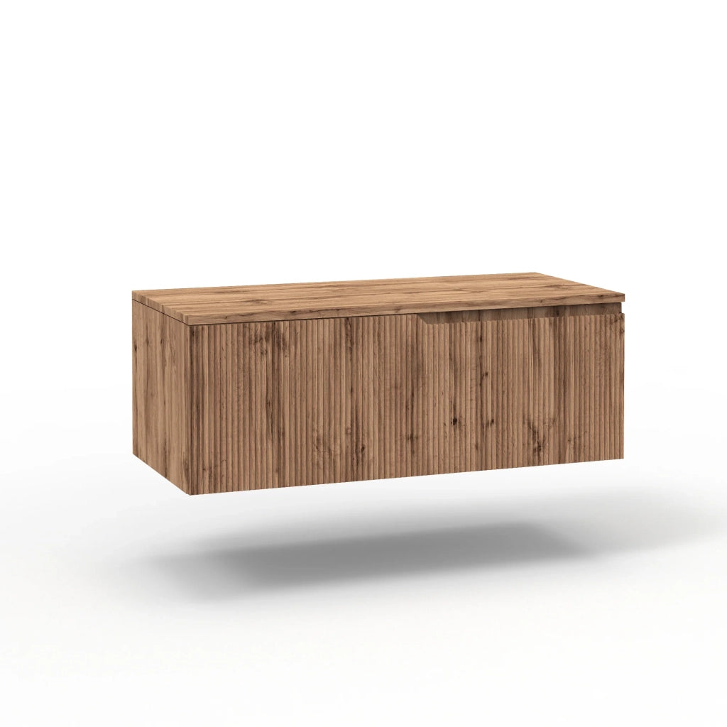 Base con top 1 cestone VENERE quercia_100x45x37