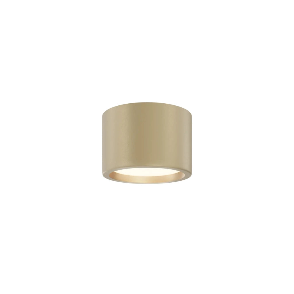 Maytoni Lampada da soffitto moderna Hydra 1 luce LED integrato oro alluminio