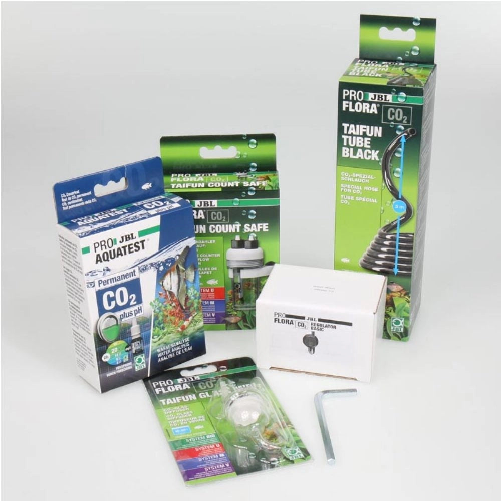 Jbl Proflora CO2 Basic Set V - Impianto CO2 di base per piante d'acquario senza bombola