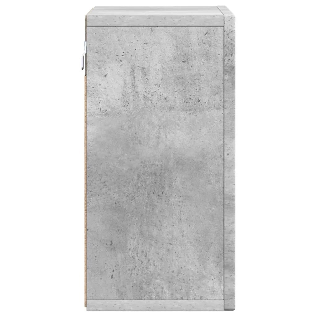 Armadio pensile con lo scaffale Grigio cemento 60 x 20 x 40 cm CFW3081088
