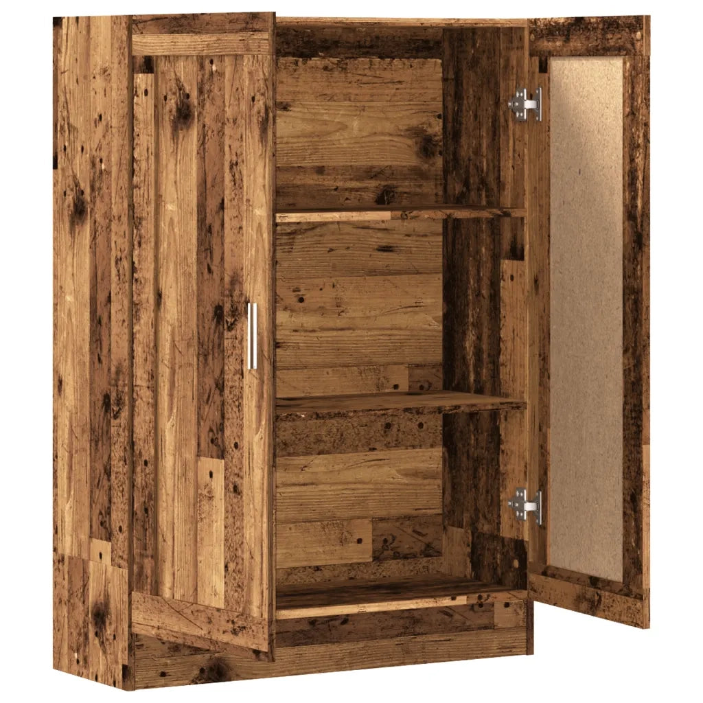 Libreria Legno Antico 82,5x30,5x115 cm in Truciolato 856148
