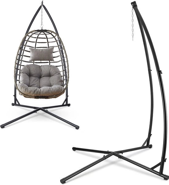 Sedia da parete - telaio per sedia da parete con ganci - telaio metallico per sedia da parete - Arredamento per soggiorno o camera da letto - Mobili per balcone - Interno o esterno - fino a 150 kg sostenibile