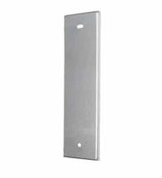 Placca cieca per avvolgitore tapparelle - Placca cieca INOX per avvolgitore - Interasse 142 mm