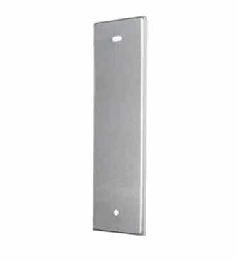 Placca cieca per avvolgitore tapparelle - Placca cieca INOX per avvolgitore - Interasse 142 mm