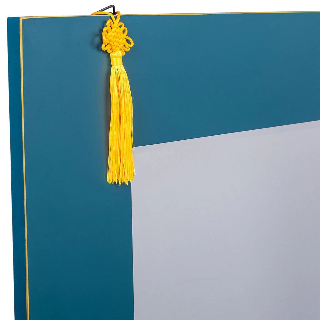Specchio rettangolare in legno