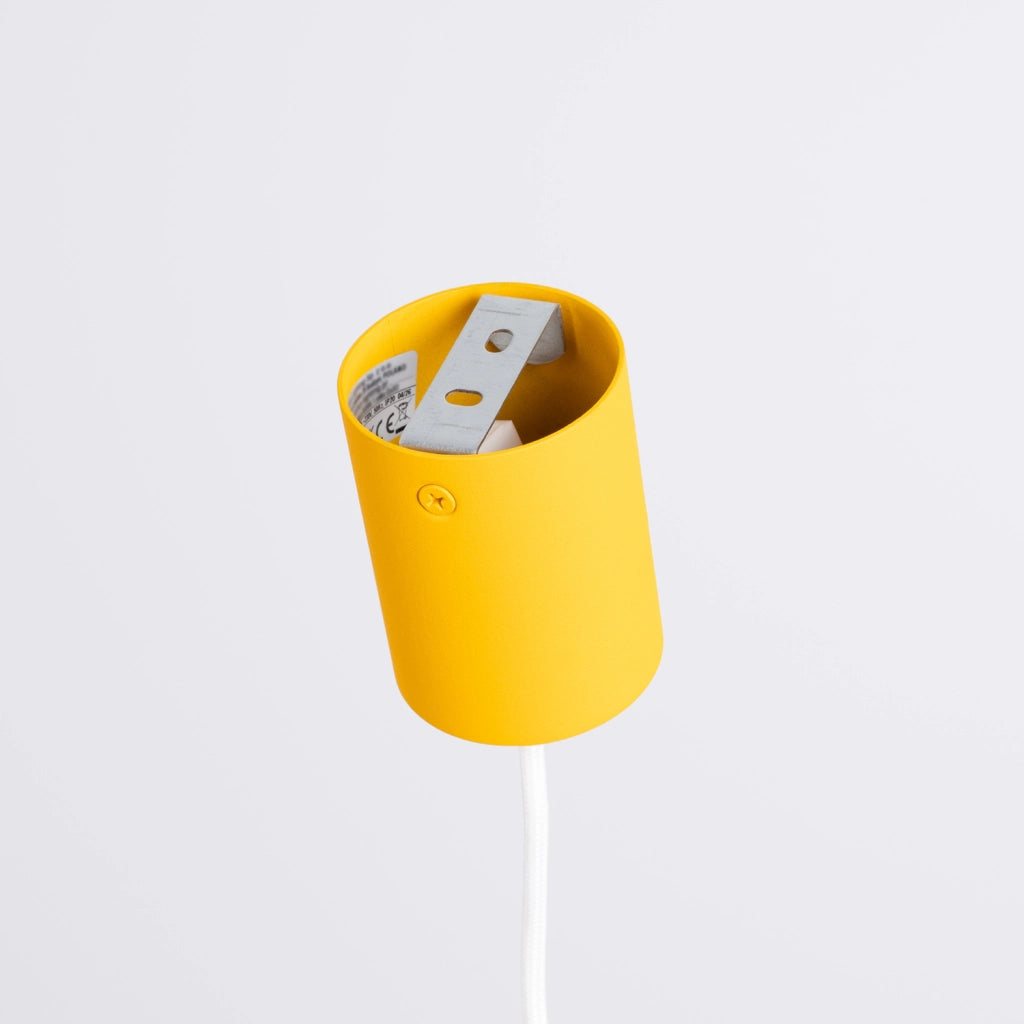 Lampada a sospensione AURA 1 giallo Gx53
