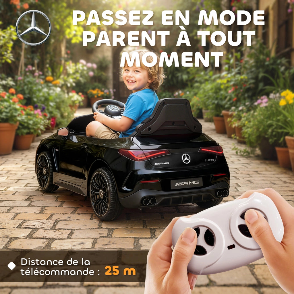 Auto elettrica per bambini Mercedes AMG ¨C Minimal ¨C 99x55x43 cm nero