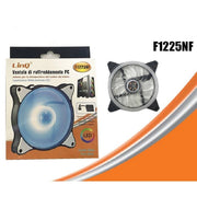Trade Shop - Ventola Raffreddamento Dissipazione Cooling Fun Per Telaio Pc Con Luce Led F1225nf -