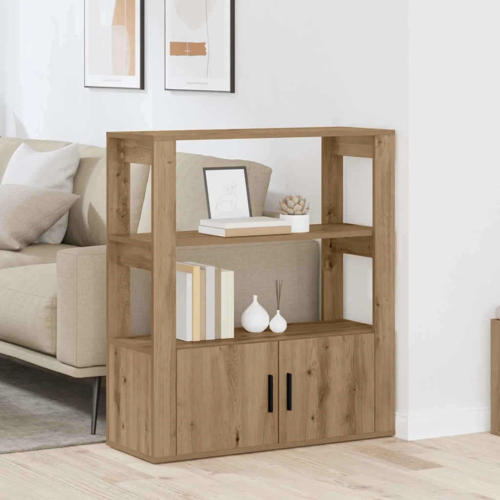 Credenza rovere artigianale 30 x 80 x 90 cm Legno multistrato 881094