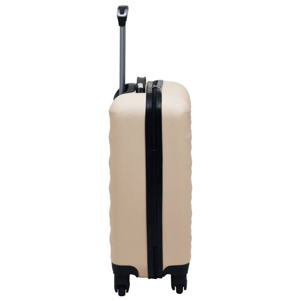 Trolley a Custodia Rigida Oro ABS 92421