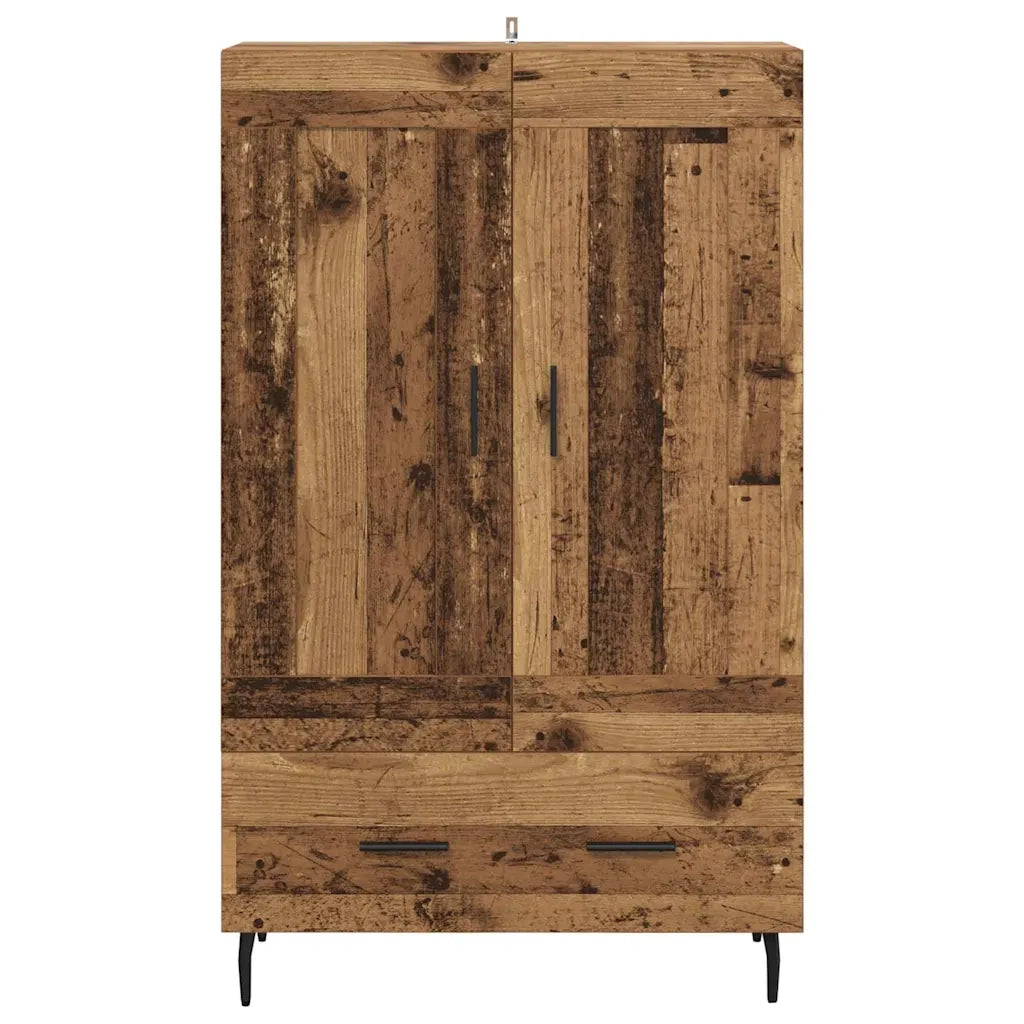 Credenza | Madia | Buffet da pranzo | Armadio da pranzo Legno vecchio 69,5 x 31 x 115 cm Legno multistrato