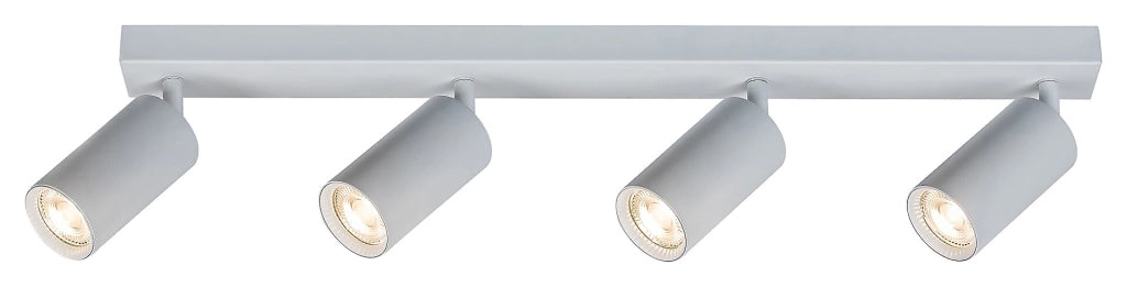 Barra faretti da soffitto bianca GU10 4x25W Solo 2083 Rabalux