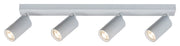Barra faretti da soffitto bianca GU10 4x25W Solo 2083 Rabalux
