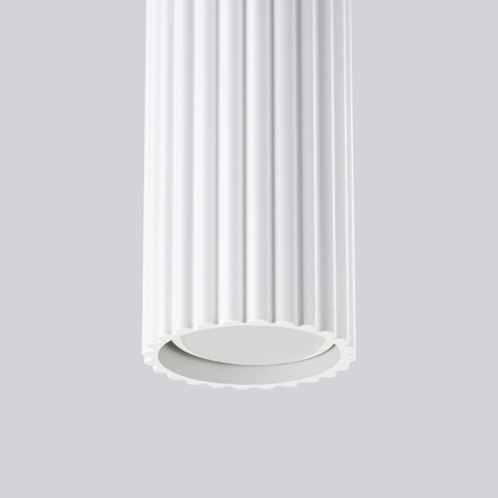 Lampada a sospensione KARBON 3P bianco