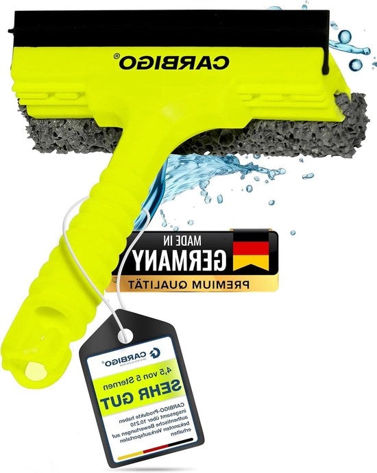 Spazzola per Parabrezza con Spazzola per Ghiaccio - Accessorio Invernale 2 in 1 - 1 pezzo - 24x20 cm