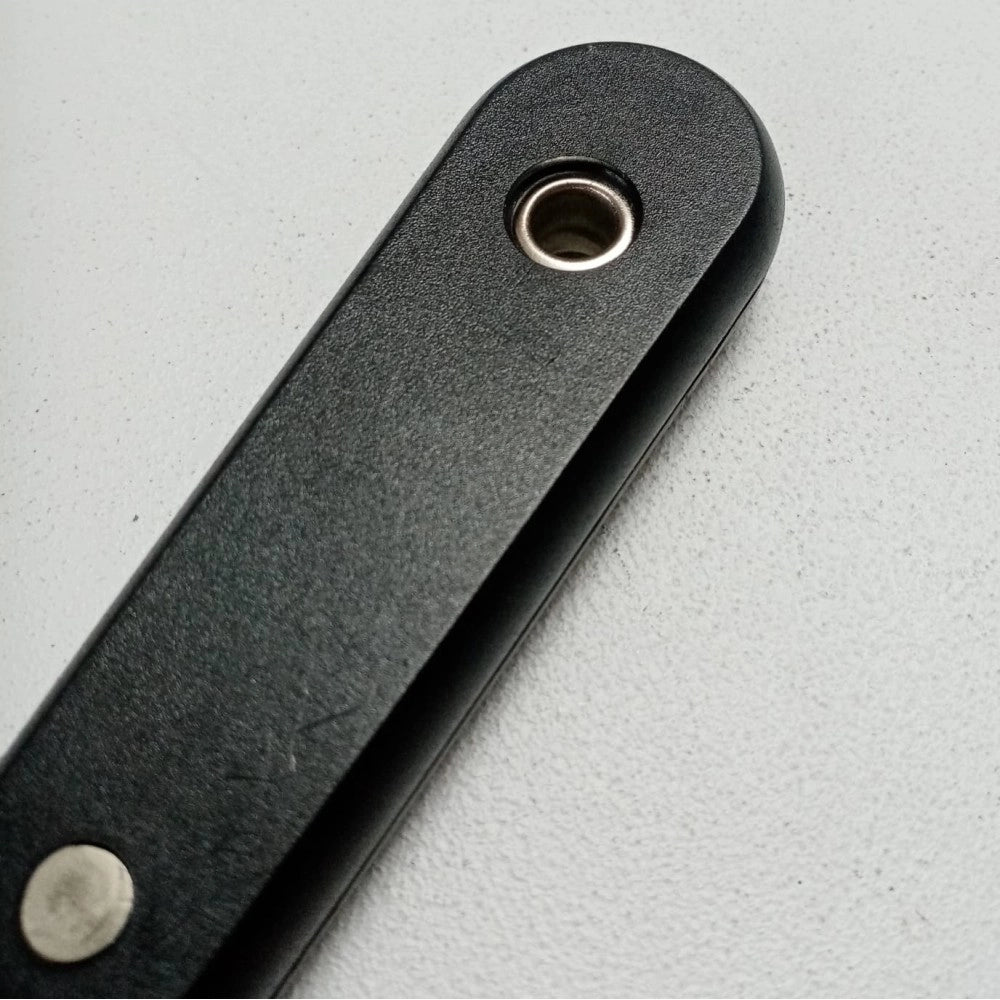 Fiorellini spatola raschietto inox da 60mm con manico in legno