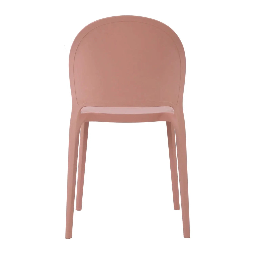 LÚZETE - SEDIA IMPILABILE ROSA PALE HARLEM