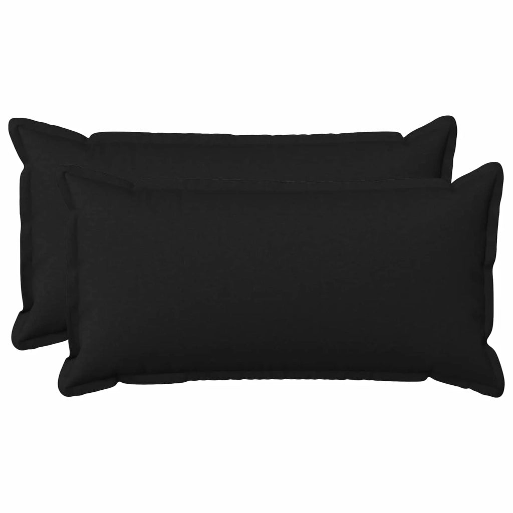 Federa 2 pcs HOUTEN Nero 40 x 80 cm Lino 918034
