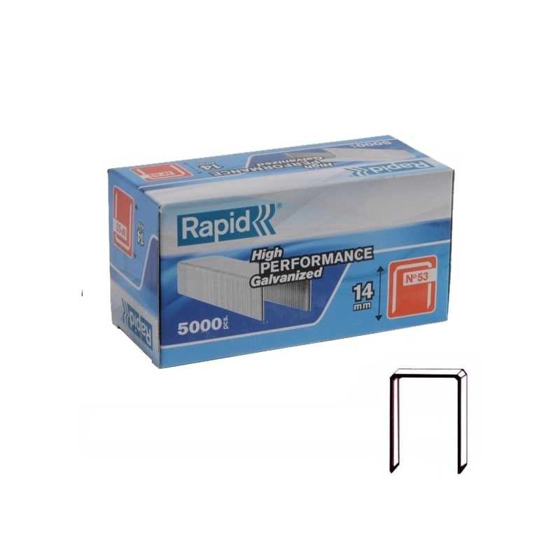 Punti mm 10 pz.5000 3-53 Rapid